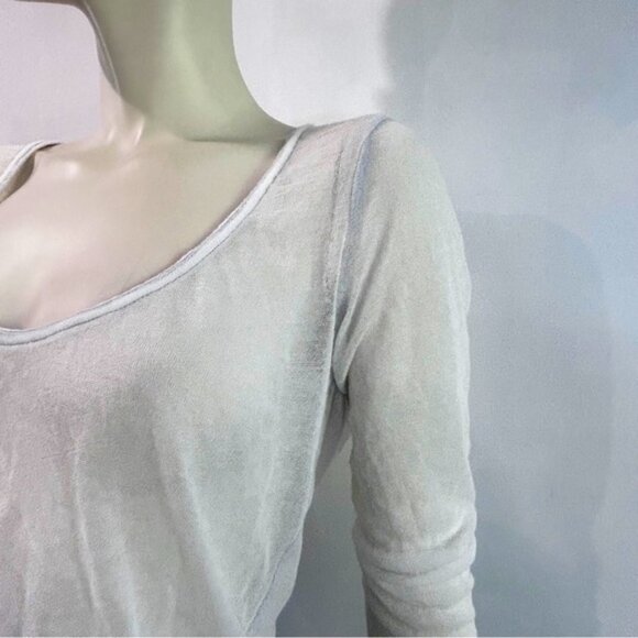 Free People Stretchy Gauze Knit Extra Long Tunic - Picture 6 of 12